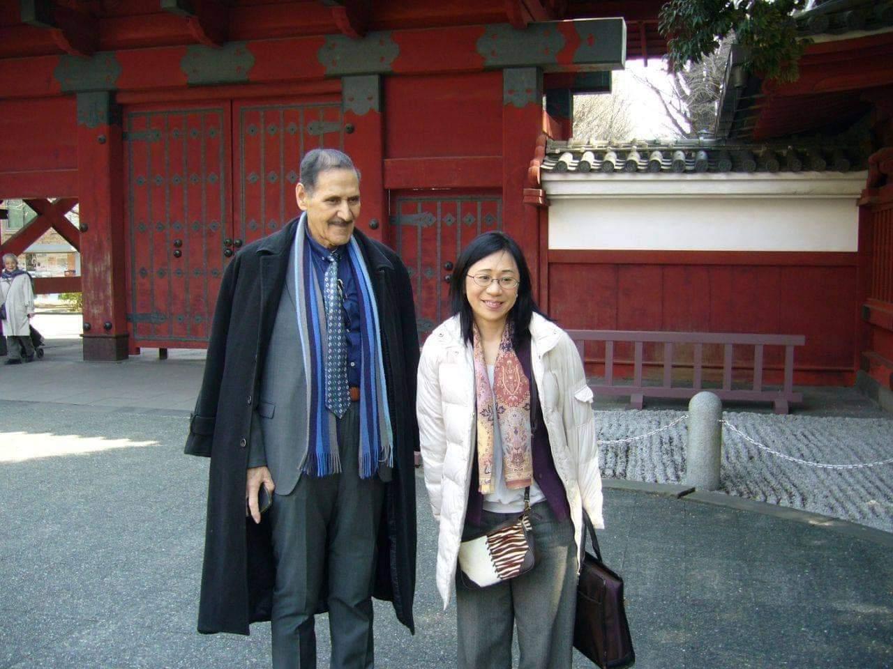 Ali Feraoun Avec Etsuko Aoyagi